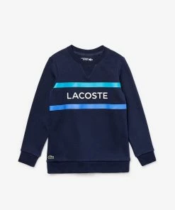 Lacoste (kids Navy Sweater) New Arrivals