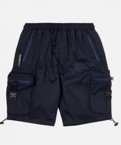 Eight & Nine (navy/black Combat Cargo Zipper Short)