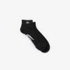 Lacoste (men's Black/gray Sport Low Cut Socks)