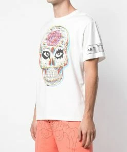 Haculla (White/rainbow Crewneck T-shirts) New Arrivals