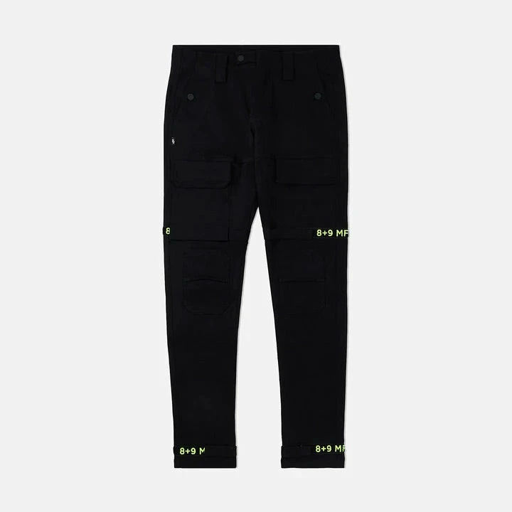 Eight & Nine (black/volt Strapped Slim Utility Wash Jean) 5 Eight & Nine (black/volt Strapped Slim Utility Wash Jean)