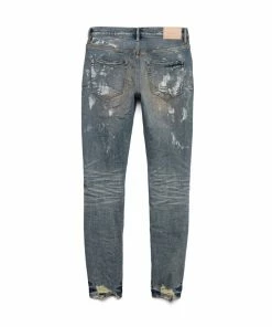 Purple Brand (blue Worn Mid Indigo Destroy Jean)