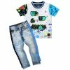 New Arrivals Elite Denim (kids Blue /black “up Away Set)