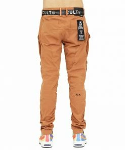 New Arrivals Cult Of Individuality (rust Rocker Cargo Belt Pant)