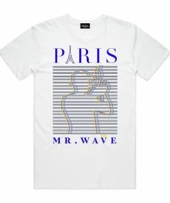 Mr. Wave (white “ Paris T-shirt) New Arrivals