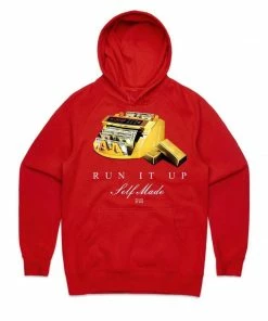 New Arrivals Point Blank (red “run It Up Hoodie)