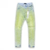 New Arrivals Purple Brand (neon Over Light Indigo Jacquard Monogram Jean)