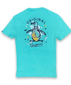Penguin (turquoise Crewneck T-shirt) New Arrivals