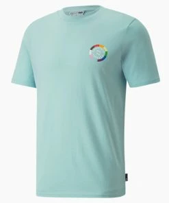 New Arrivals Puma (blue Pride Graphic T-shirt)