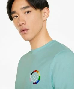 New Arrivals Puma (blue Pride Graphic T-shirt) 9 New Arrivals Puma (blue Pride Graphic T-shirt)
